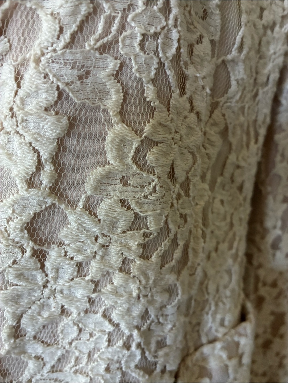 Floral Lace Chico’s Lace Blazer Jacket Size 0 - Picture 4 of 4